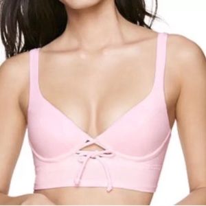 VS PINK bralette in red